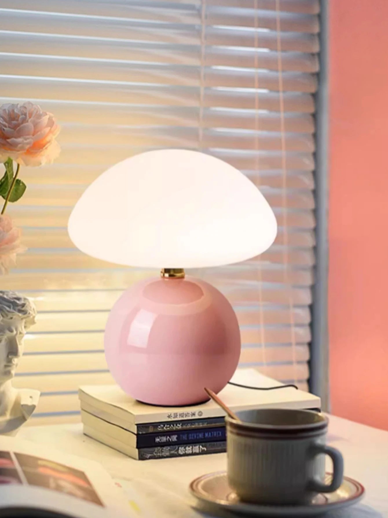 Lampe LED de Table Lune – Veilleuse d’Ambiance Multicolore pour Chambre & Chevet
